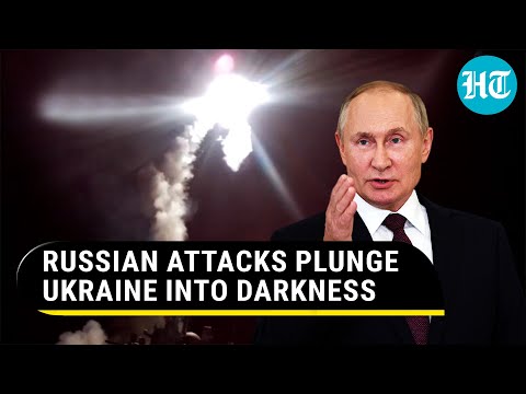 Russian Cruise Missiles Wreak Havoc In Ukraine; Gas, Power Facilities Hit | Blackout In Kharkiv