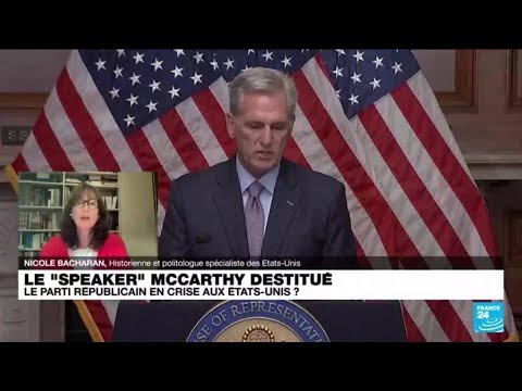 Destitution de Kevin McCarthy : une situation absolument inédite • FRANCE 24
