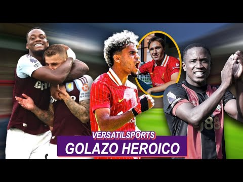 GOLAZO HEROICO | LUIS DIAZ vs CHIESA | JHON DURAN SALVA al VILLA | LUIS SINISTERRA GOL a la EPICA