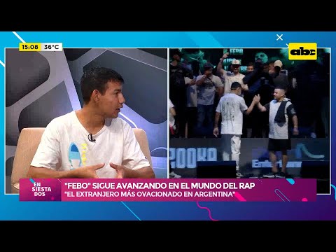 Rapero paraguayo expuso la corrupción en batalla de primer nivel