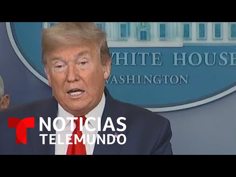 Presidente Trump busca terminar con las restricciones el día de Pascua | Noticias Telemundo