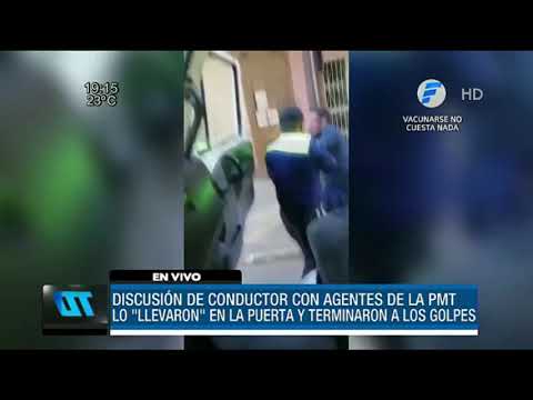A los golpes con la Policía Municipal de Tránsito en Asunción