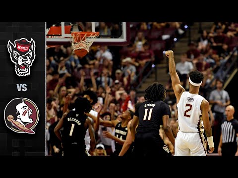 Acc Football Basketball 🏀 NC State vs. Florida State Men's Basketball Highlights (2021-22)