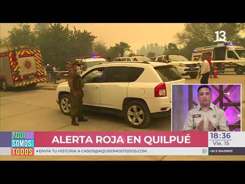 Teniente llamó a cuidarse de las fake news tras incendio forestal