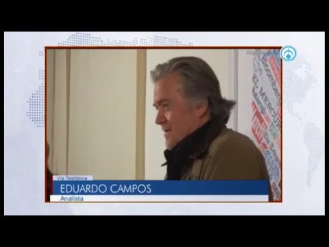 Panorama de Donald Trump es complicado tras detención de Steve Bannon: Eduardo Campos