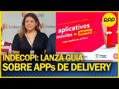 INDECOPI presenta una guía para aplicativos de delivery en el Perú