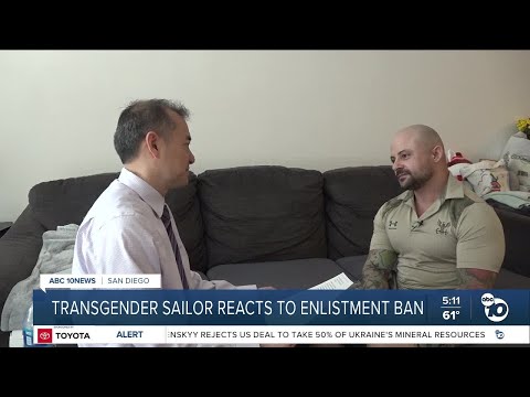 San Diego sailor responds to Army policy on Transgender enlistment