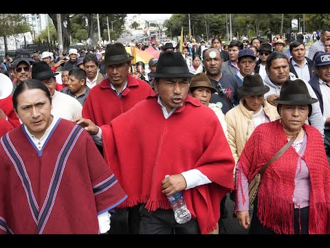 In Ecuador, Indigenous communities deliver bill to government, demanding autonomy over their lands