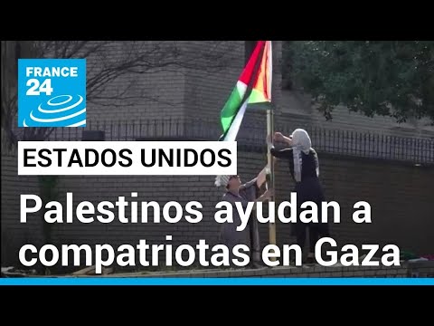 Palestinos en Estados Unidos coordinan ayudas para sus compatriotas bajo ataque en Gaza • FRANCE 24