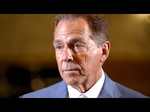 Nick Saban sits down for 1-on-1 interview before 2024 NCAA college football season