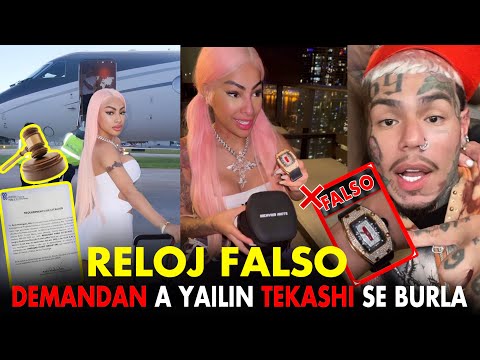 ULTIMA HORA! DEMANDAN A YAILIN Y TEKASHI SE BURLA DEL RELOJ FALSO DE YAILIN