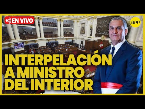 Interpelación a Ministro del Interior Vicente Romero | EN VIVO
