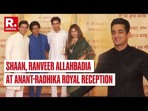 Ranveer Allahbadia, Shaan Attends The Ambani Reception In Style