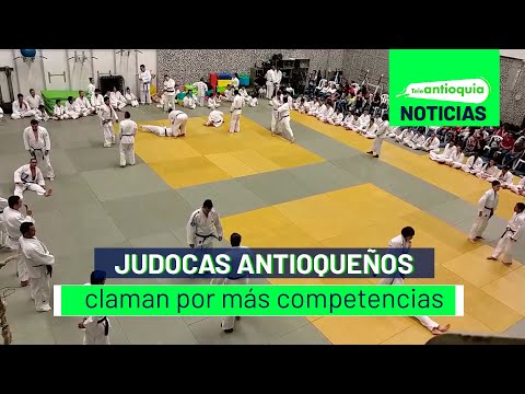 Judocas antioqueños claman por más competencias - Teleantioquia Noticias