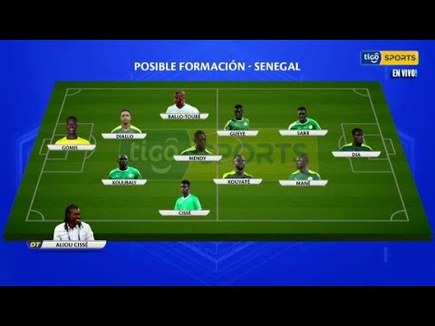 Analizamos la posible formación de Senegal para enfrentar a la Selección boliviana.