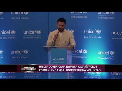 Unicef Dominicana nombra a Manny Cruz como nuevo embajador de buena voluntad