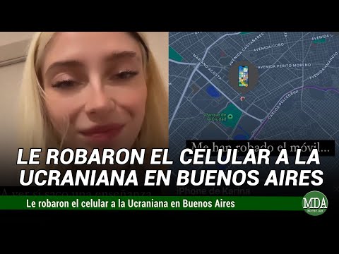 Le ROBARON el IPHONE a LA UCRANIANA en BUENOS AIRES