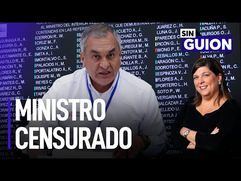Vicente Romero: Ministro censurado y denuncitis aguda | Sin Guion con Rosa María Palacios
