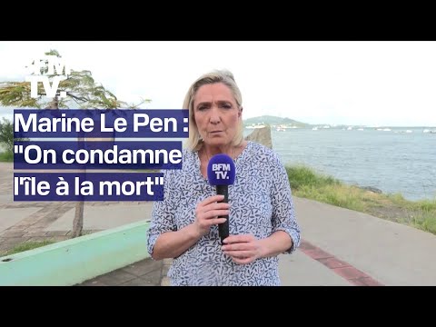 On condamne l'île à la mort: l'interview en intégralité de Marine Le Pen
