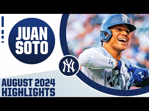 Juan Soto August 2024 highlights (10 HR including 6 in 4 games!)