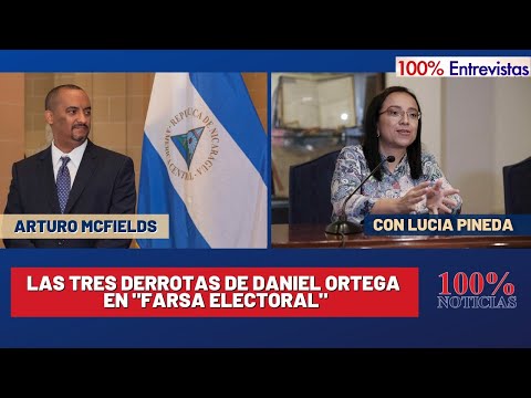 Las tres derrotas de Daniel Ortega en farsa electoral/ 100% Entrevistas