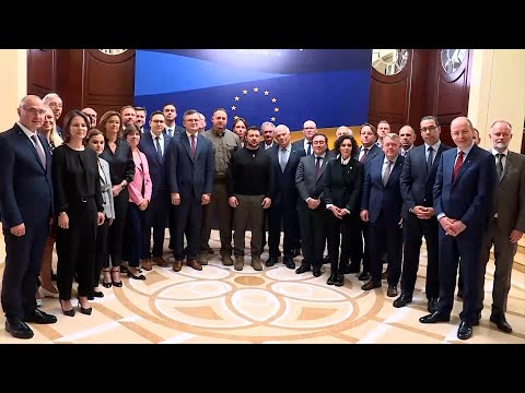 Los ministros de Exteriores de los Veintisiete se reúnen en Kiev como muestra de apoyo a Ucran