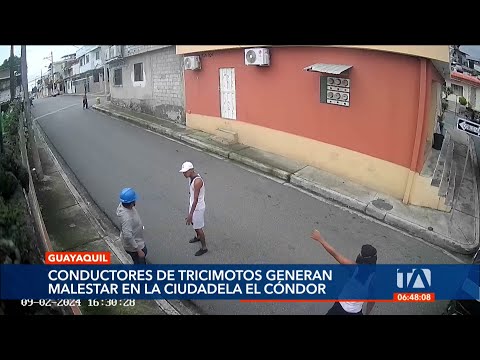 Guayaquileños continúan denunciando que varios tricimoteros cometen robos