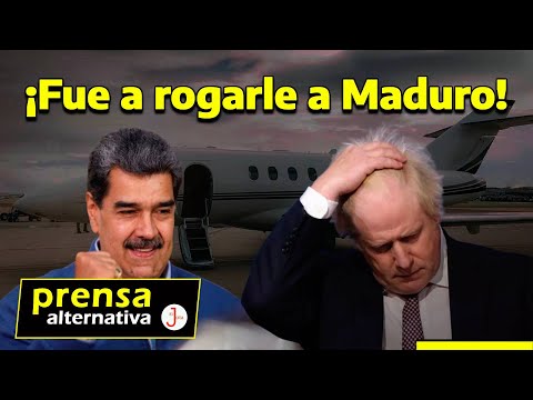Boris Johnson tocó la puerta de Caracas, pero...