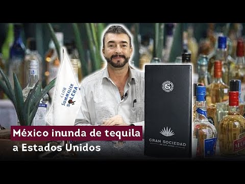 ¡México inunda de tequila a EU!