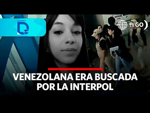 Capturan a tiktoker que era buscada por la Interpol desde hace cuatro años | Domingo al Día | Perú