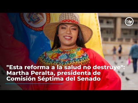 Esta reforma a la salud no destruye: Martha Peralta, presidenta de Comisión Séptima del Senado