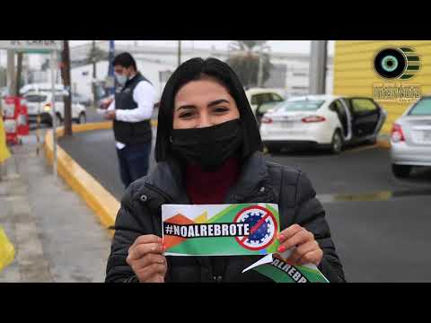 INICIAN CAMPAÑA “NO AL REBROTE” POR COVID-19