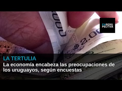 La economía encabeza las preocupaciones de los uruguayos, según encuestas