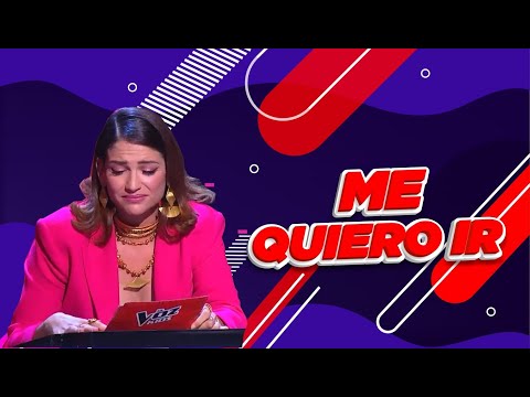 Me Quiero Largar P0lemica por decisión de Natalia Jimenez en La Voz Kids al dejar a Shaireth