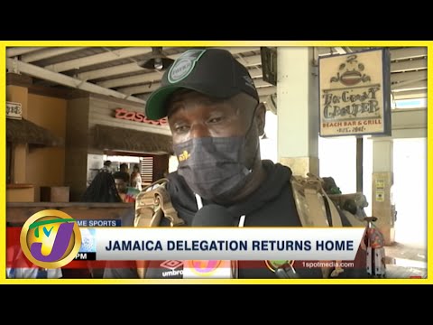 Reggae Boyz Back in Jamaica - July 27 2021