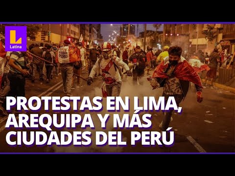 PROTESTAS EN PERÚ EN VIVO: DESDE LAS CALLES DE LIMA | LATINA NOTICIAS