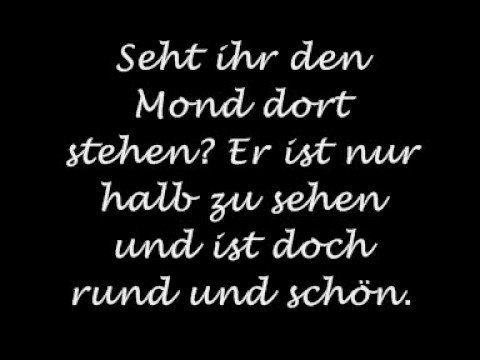 Matthias Claudius - Der Mond ist aufgegangen - Kinderlied - Songtext - Kostenlos - Sermon-Online