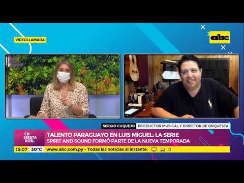 Talento paraguayo en Luis Miguel: la serie
