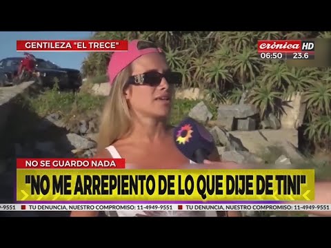 Camila Homs rompió el silencio y se hizo cargo de todo