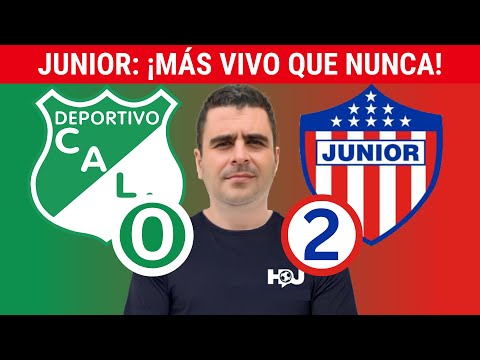 Cali 0-2 Junior | Liga Dimayor 2023-II | Resumen, Goles y Táctica por Juan Felipe Cadavid