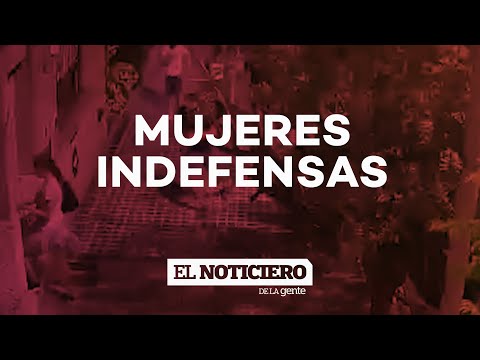 MUJERES INDEFENSAS ATACADAS DE MANERA SALVAJE por LADRONES - El Noti de la Gente