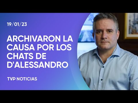 Archivaron la causa por los chats entre D’Alessandro y Robles