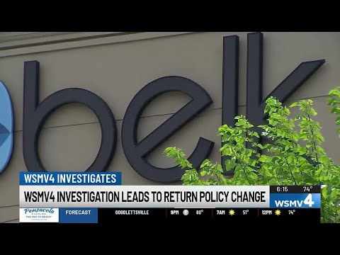 WSMV 4 Investigation leads to return policy change