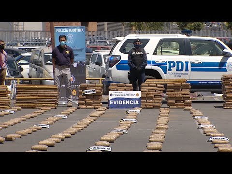 Incautan 3,5 toneladas de marihuana enviada desde México: cargamento de droga sería vendido en Chile