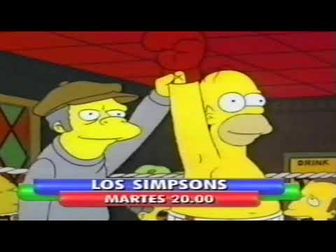 Los Simpsons - Telefe PROMO (2000)