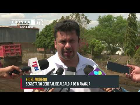 Avanza importante obra de drenaje pluvial en Managua - Nicaragua