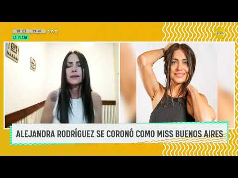 Hablamos con Alejandra Rodríguez, Miss Universo Buenos Aires ?DPZT?25-04-24