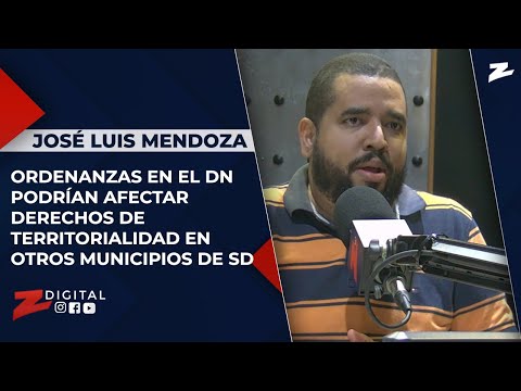 Mendoza: Ordenanzas en el DN podrían afectar derechos de territorialidad en otros municipios de SD