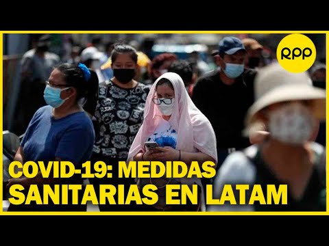 Medidas sanitarias en Latinoamérica por COVID-19: uso de mascarillas, vacunas y aforos