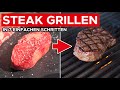 Das perfekte Steak in 7 einfachen Schritten auf dem Gasgrill zubereiten.